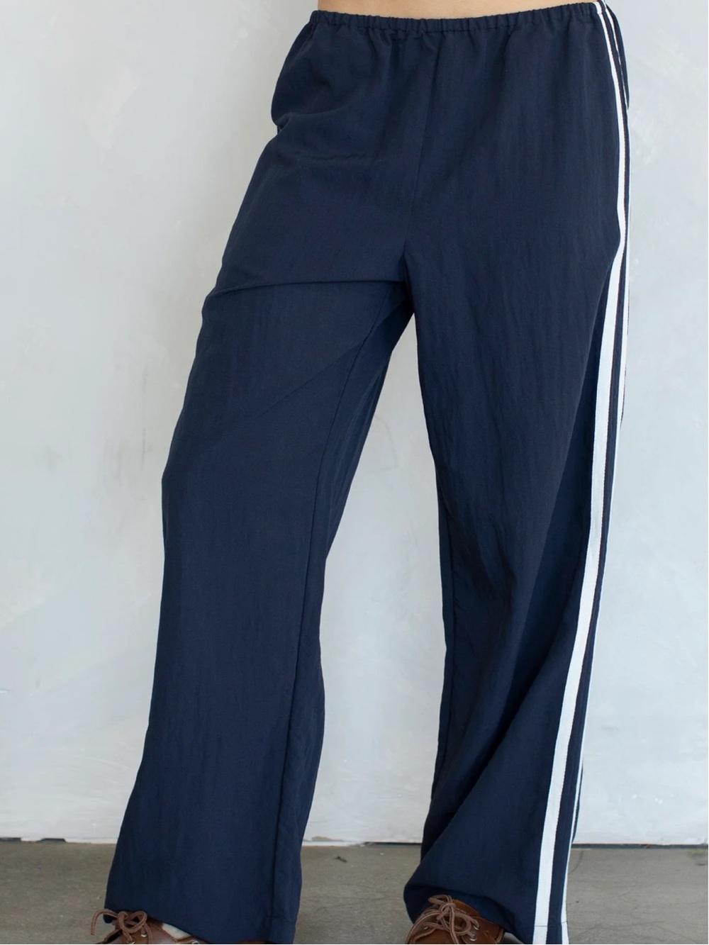 NWT Things Between Brand Landon Track Pants (Navy, Large)